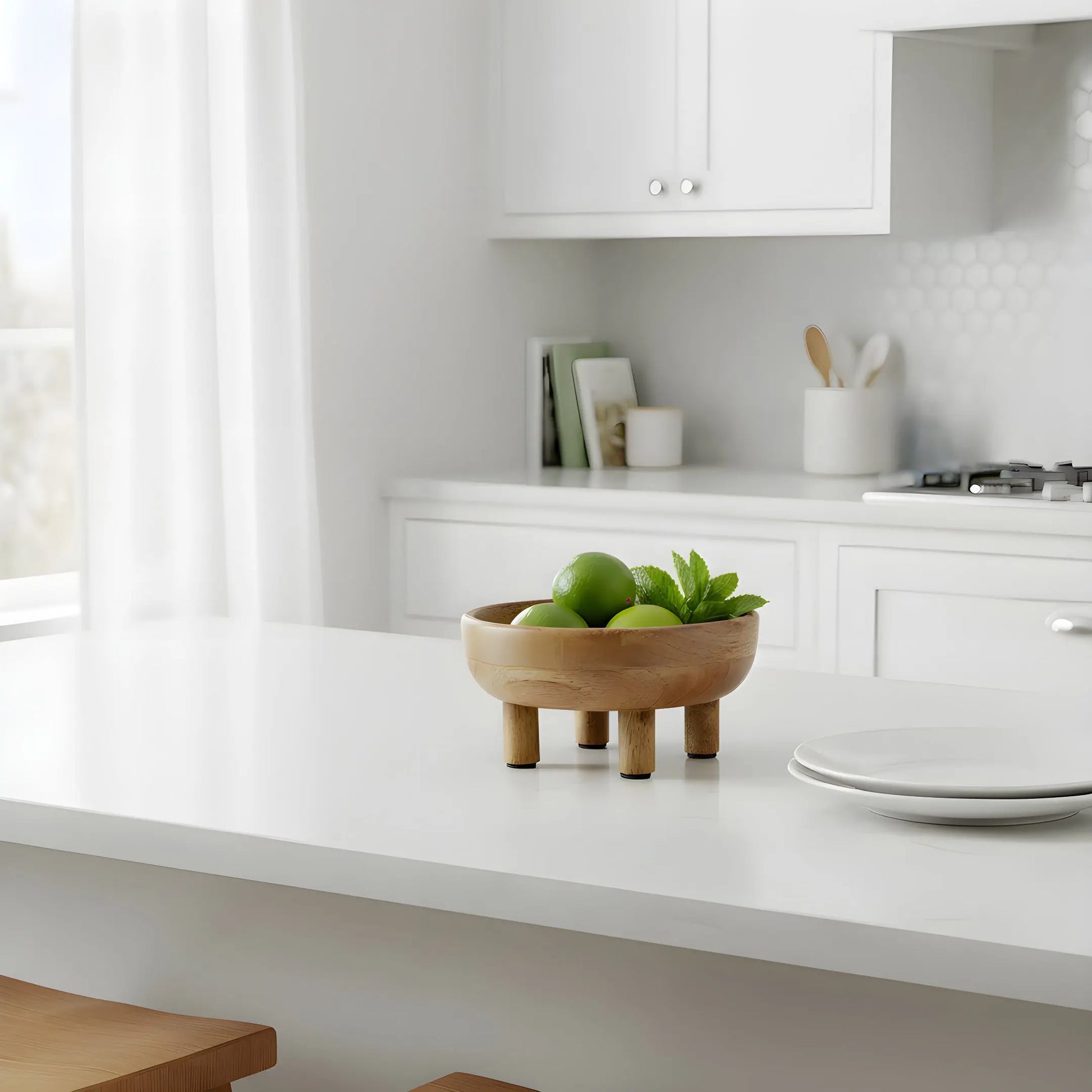 Ξύλινο Μπολ NICO | Από Μασίφ Ξύλο Μάνγκο Phos & Gaia