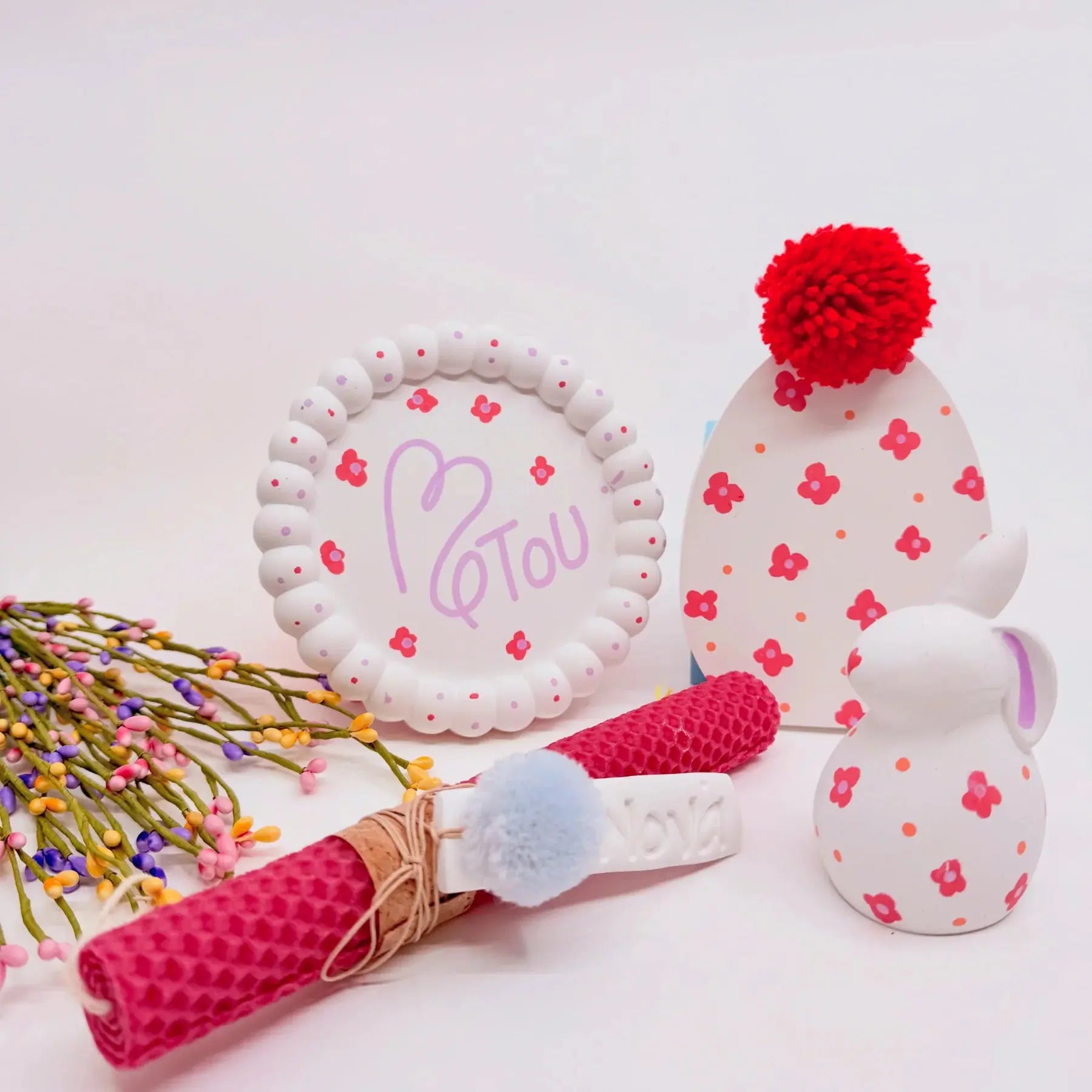 Πασχαλινό Gift Box Love You Nona με παραδοσιακά treats σε premium συσκευασία - Phos & Gaia