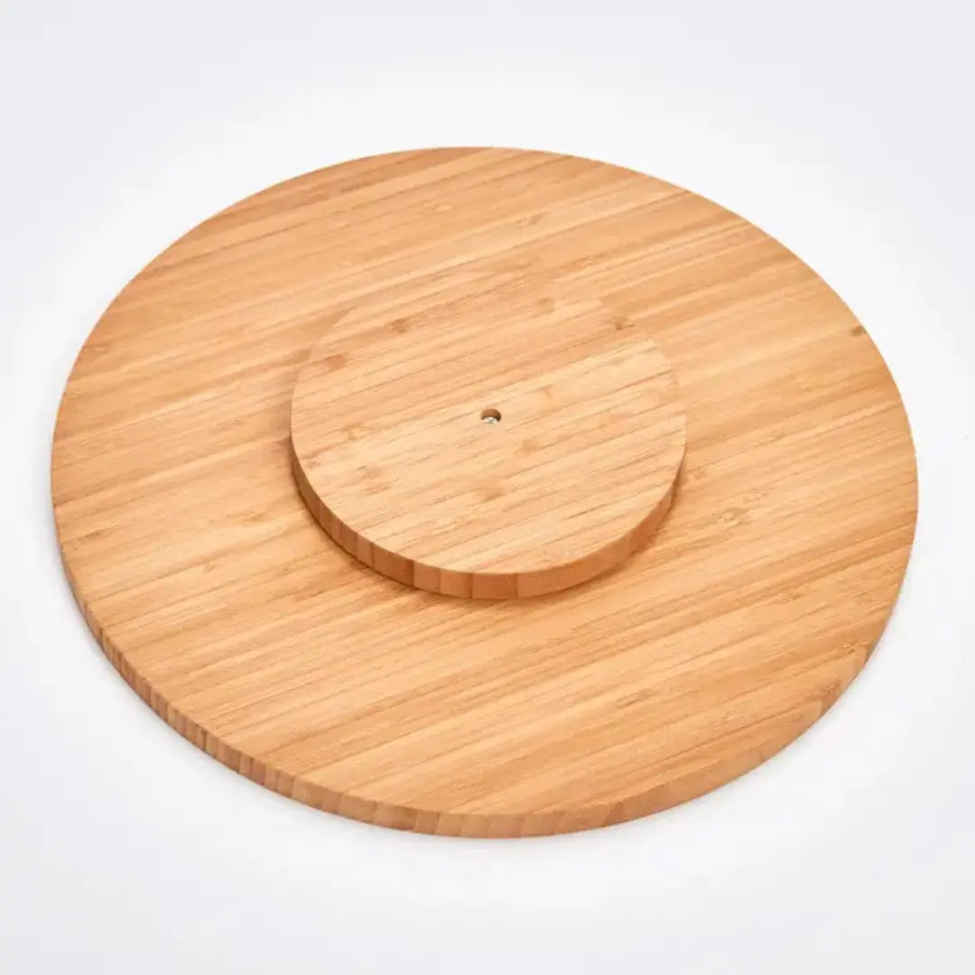 Περιστρεφόμενος Δίσκος Σερβιρίσματος | Από Μπαμπού με Ανθεκτική Κατασκευή Phos & Gaia