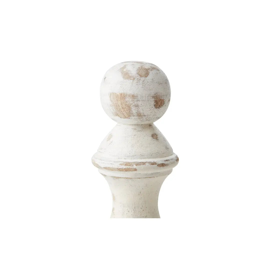 Ξύλινο Διακοσμητικό | Γλυπτό Πιόνι Σκακιού Phos & Gaia