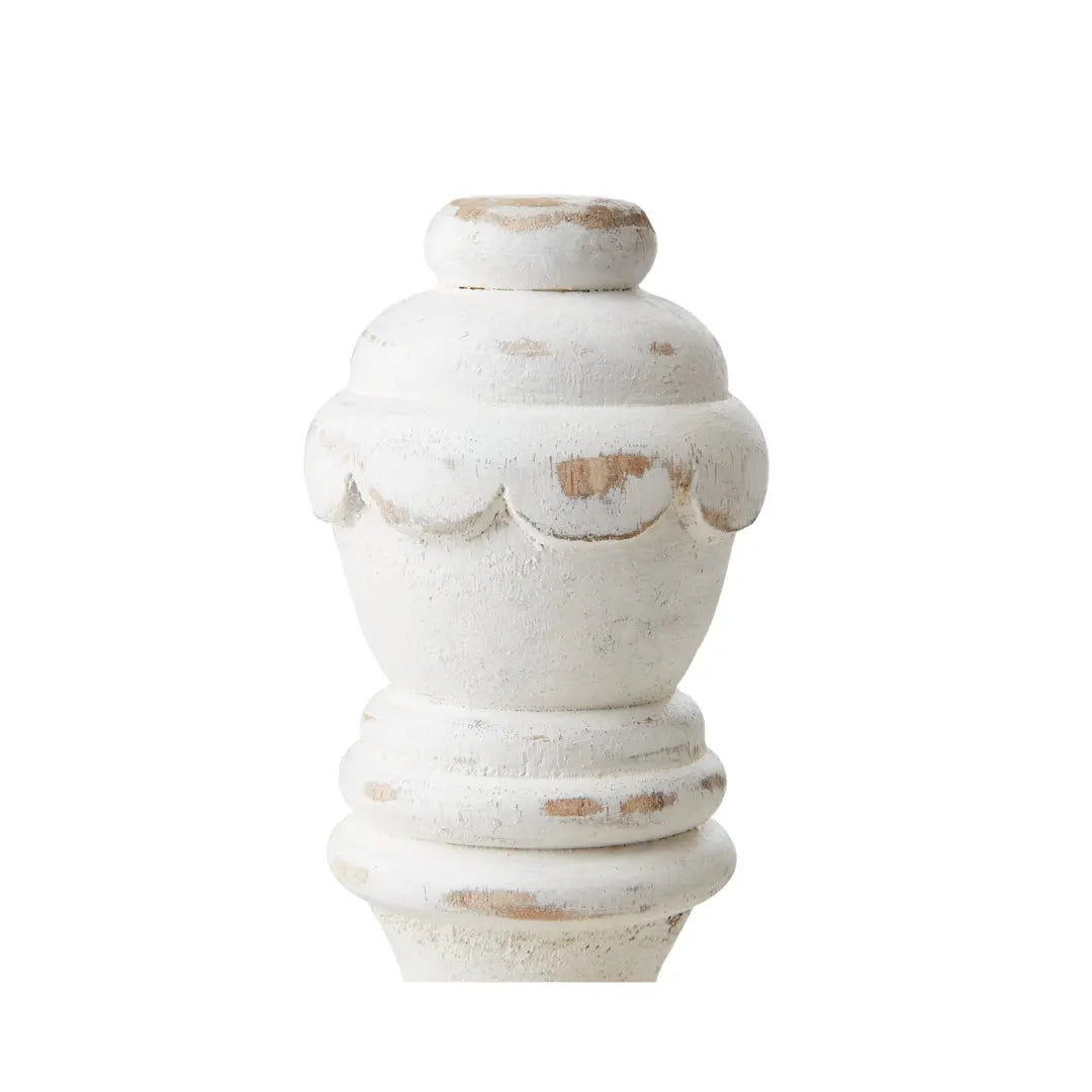 Ξύλινο Διακοσμητικό | Γλυπτό Πιόνι Σκακιού Phos & Gaia