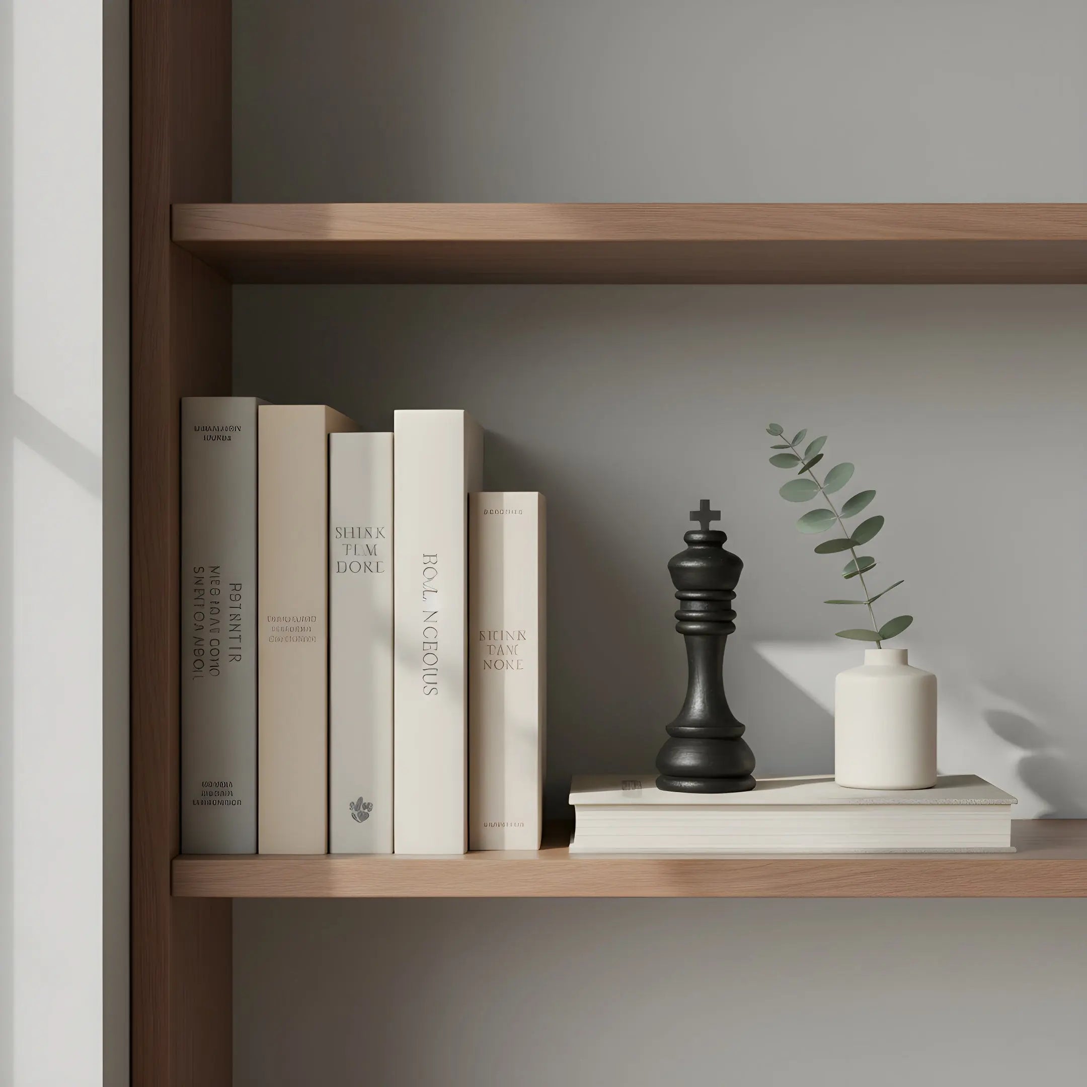 Ξύλινο Διακοσμητικό | Γλυπτό Πιόνι Σκακιού Phos & Gaia