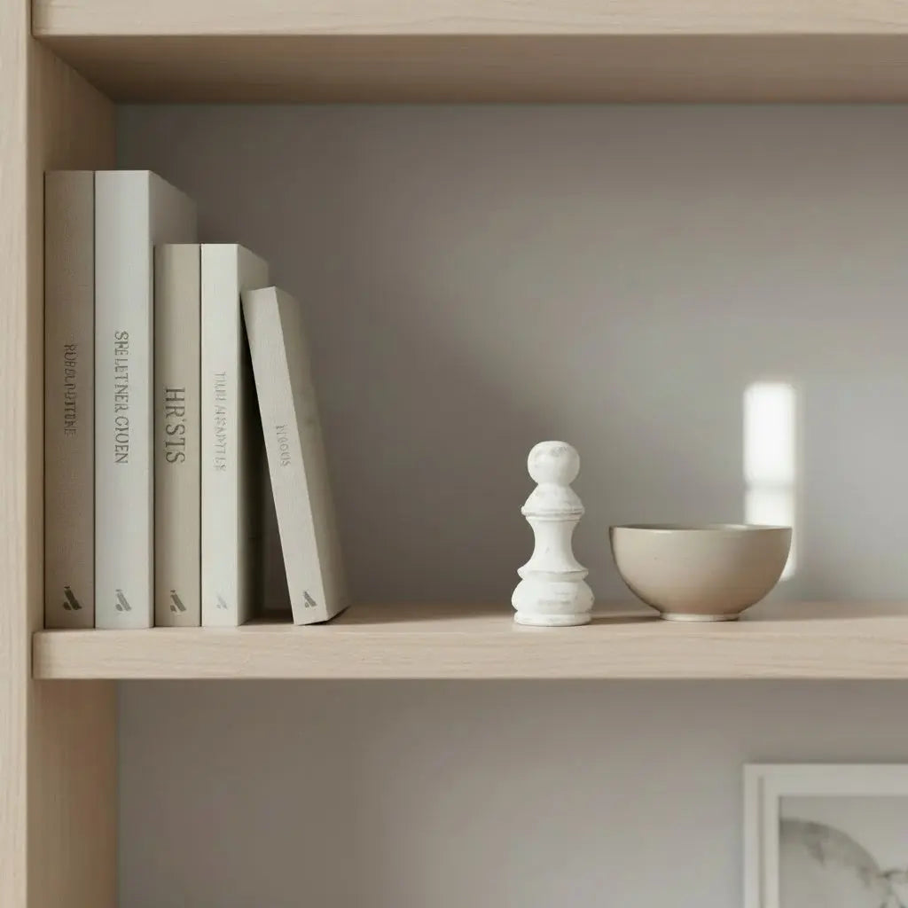 Ξύλινο Διακοσμητικό | Γλυπτό Πιόνι Σκακιού Phos & Gaia