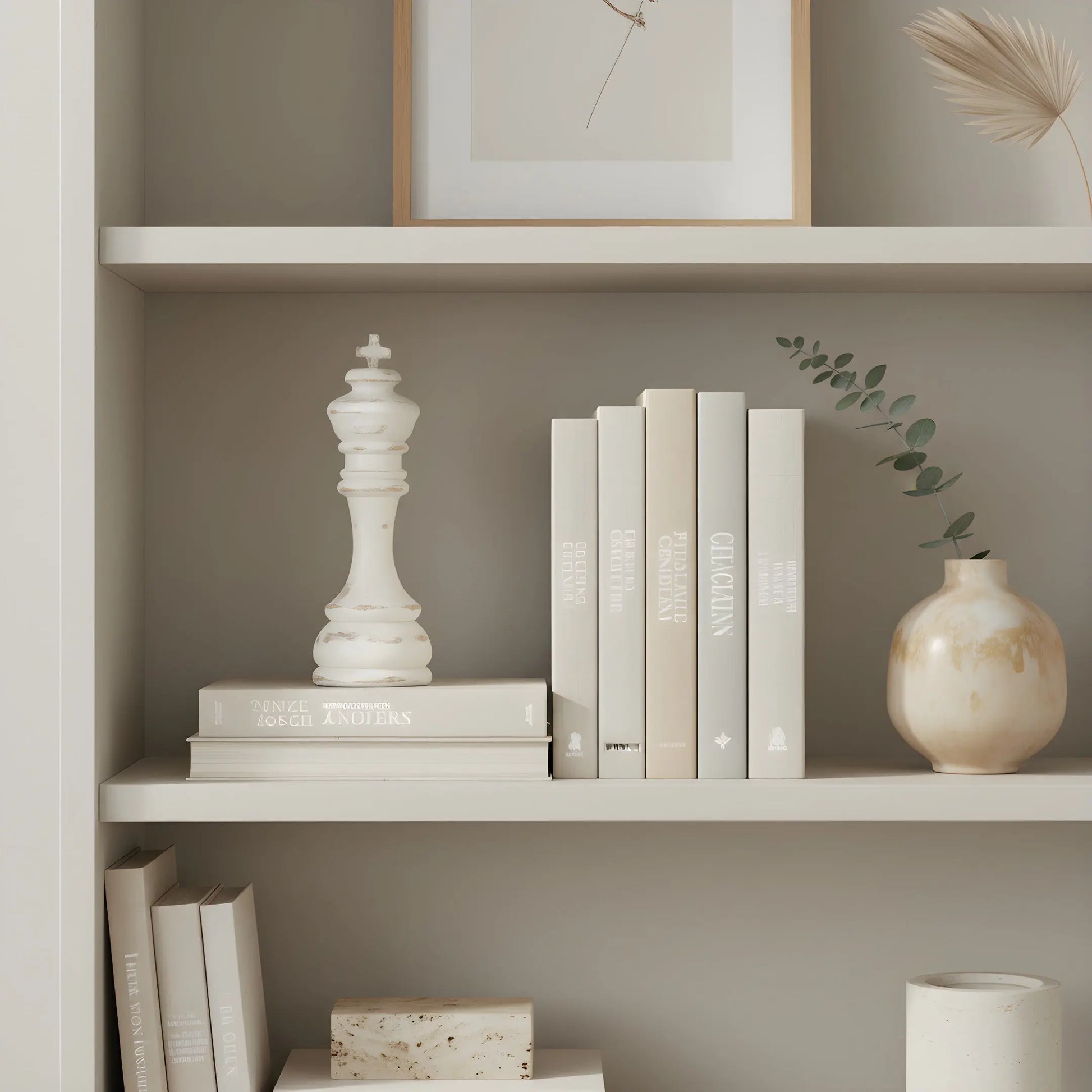 Ξύλινο Διακοσμητικό | Γλυπτό Πιόνι Σκακιού Phos & Gaia