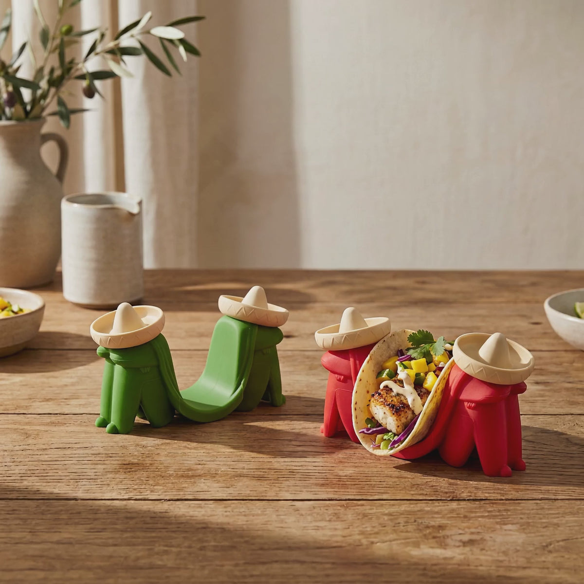 Βάσεις Tacos Los Dos | Από Σιλικόνη (2 τμχ)