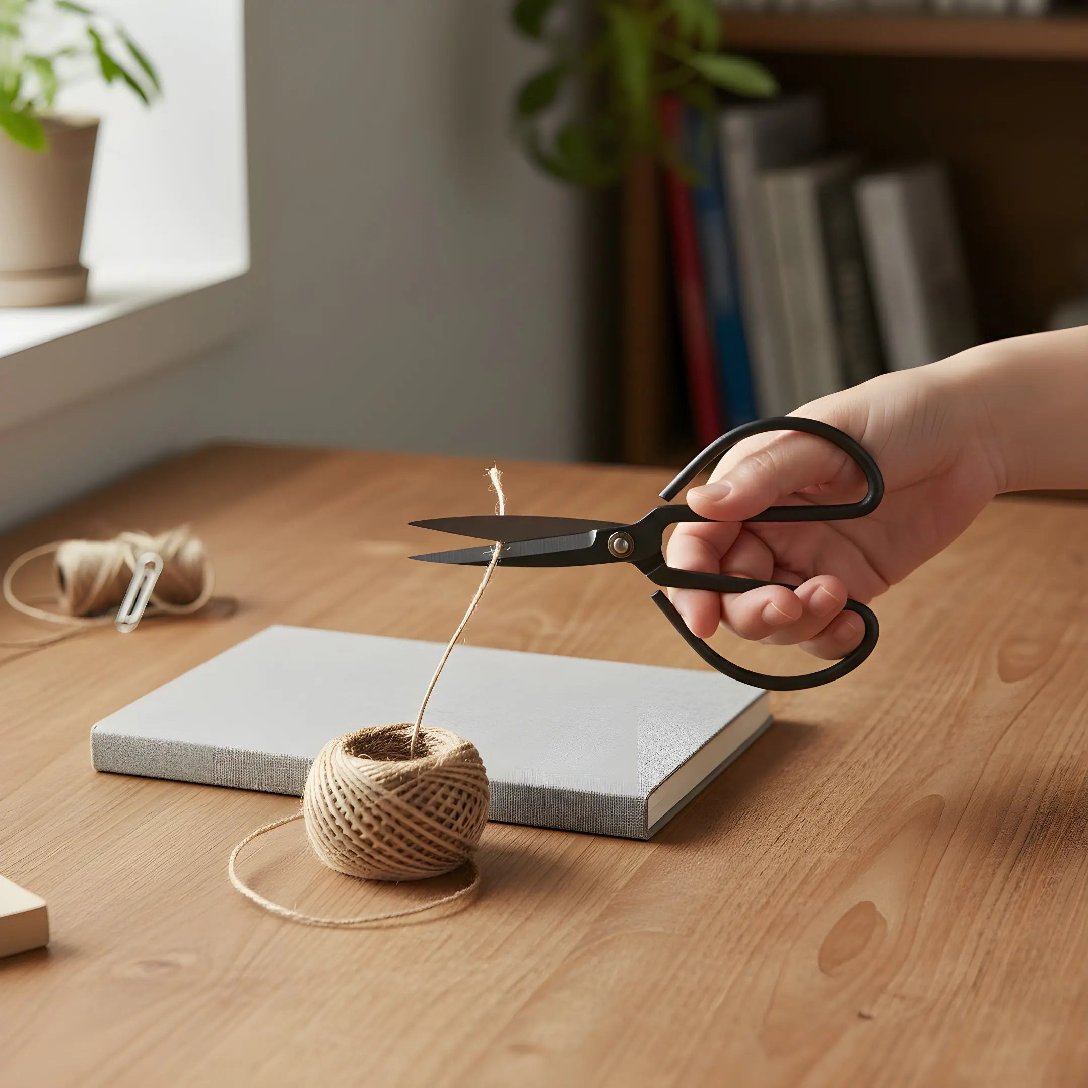 Ψαλίδι Συσκευασίας | Χειροποίητο Από Μαντέμι Phos & Gaia