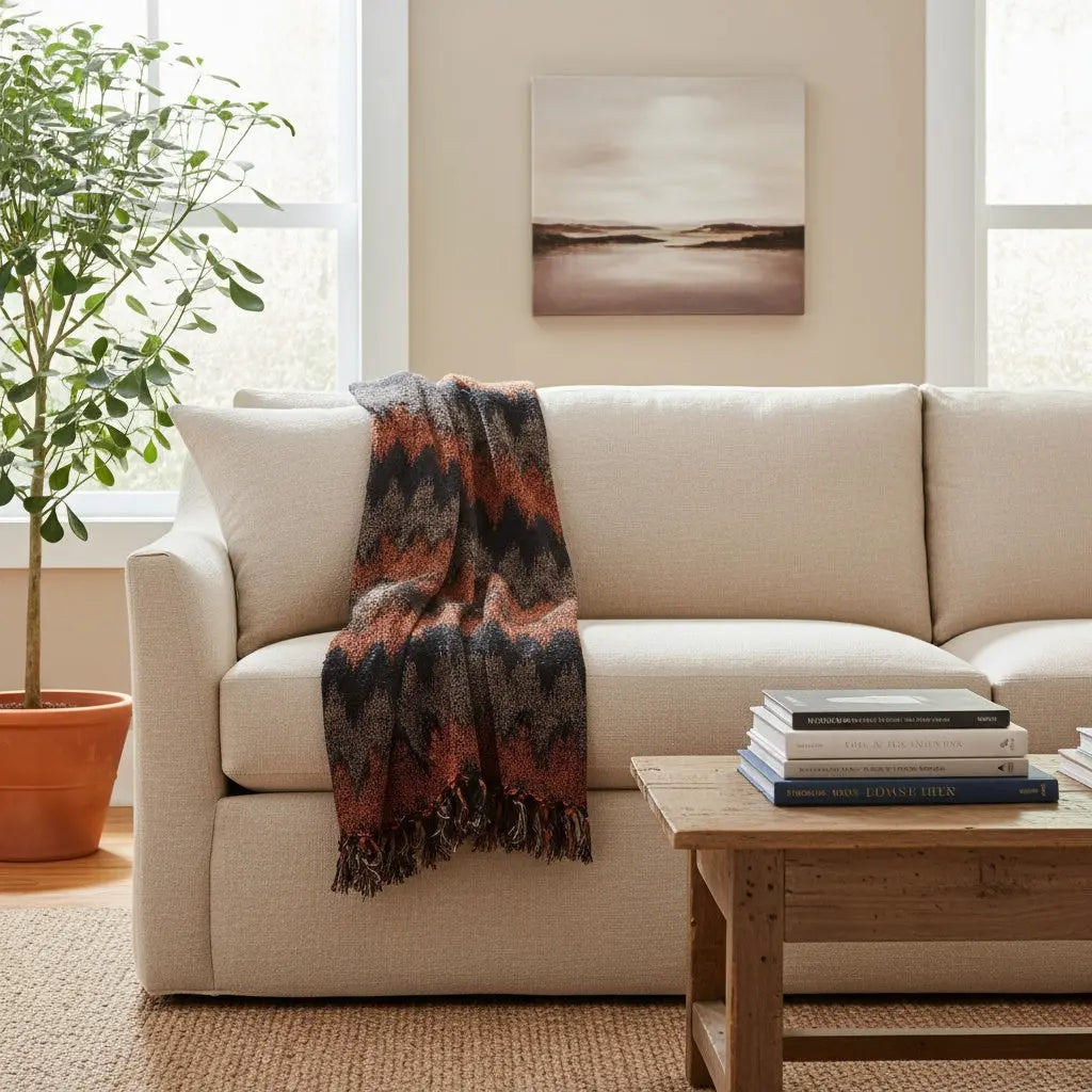 Ριχτάρι Βαμβακερό | Χειροποίητο με Κρόσσια Phos & Gaia