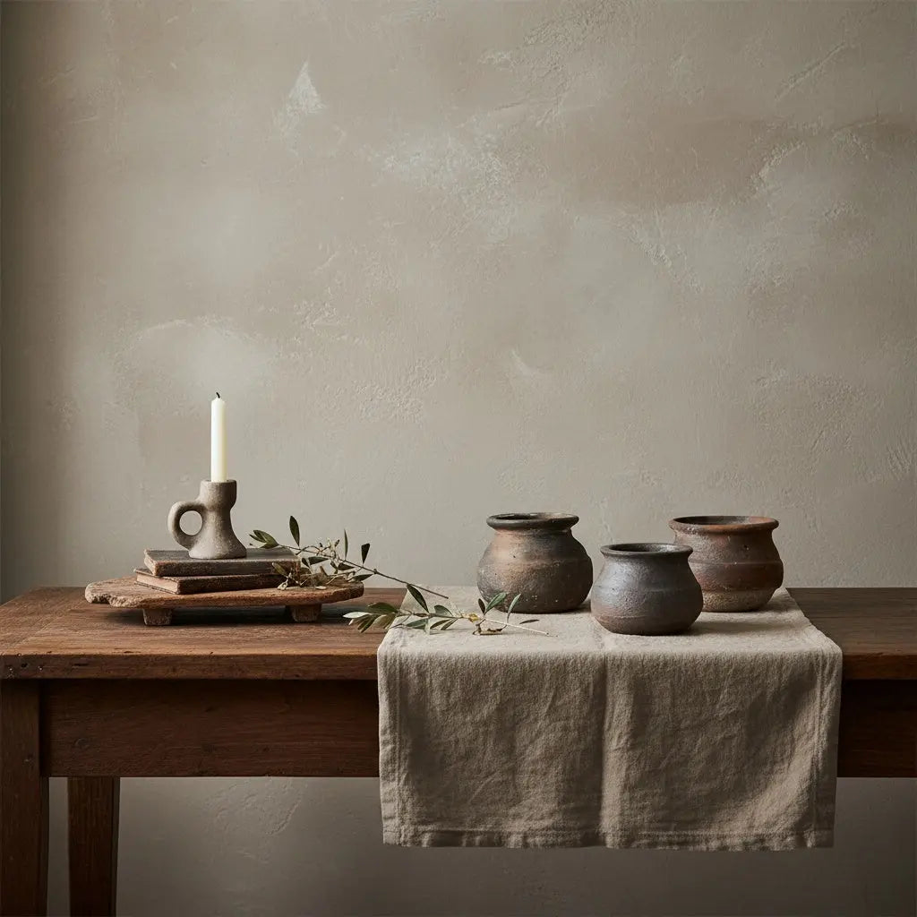 Σετ Πήλινα Δοχεία UNIQUE | Με Αυθεντική Πατίνα (3 τμχ) Phos & Gaia