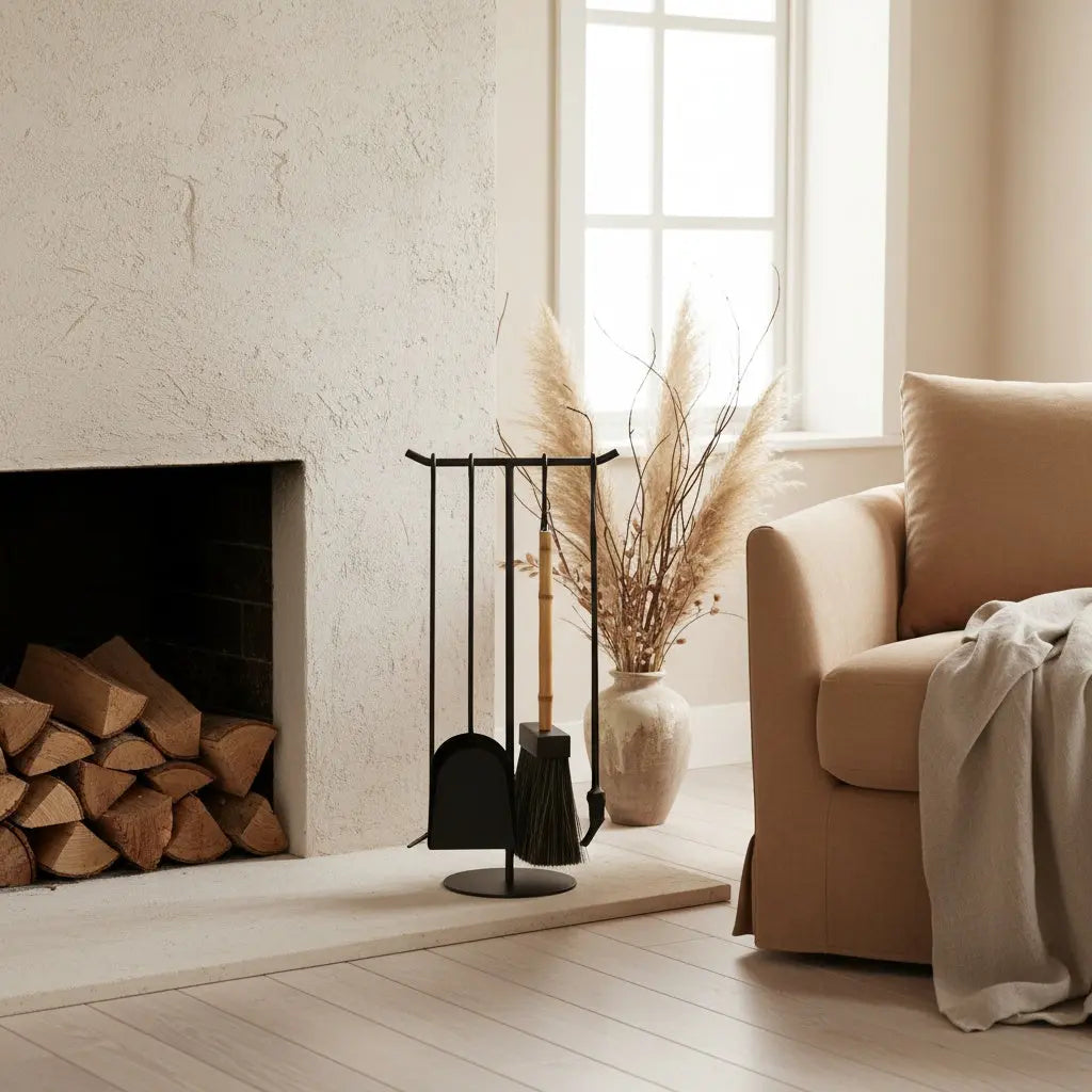 Σετ Εργαλείων Τζακιού THOR | Χειροποίητο από Σίδηρο Phos & Gaia