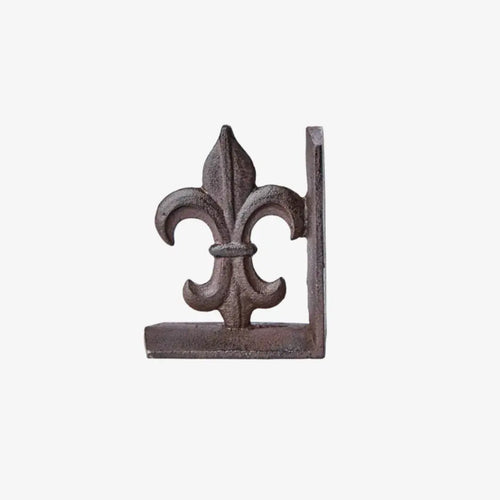 Στηρίγματα Βιβλίων Fleur | Μεταλλικό με Σχέδιο (2 τμχ) Phos & Gaia