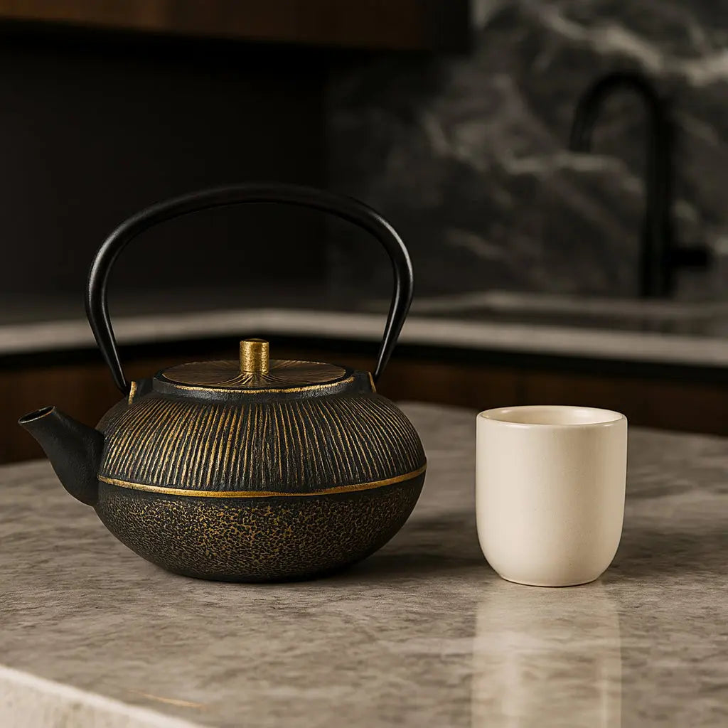 Τσαγιέρα ALOR | Χειροποίητη με Ανάγλυφο Σχέδιο Phos & Gaia