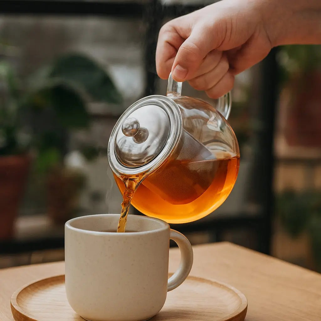 Τσαγιέρα PETER | Από Ανθεκτικό Γυαλί με Φίλτρο Phos & Gaia