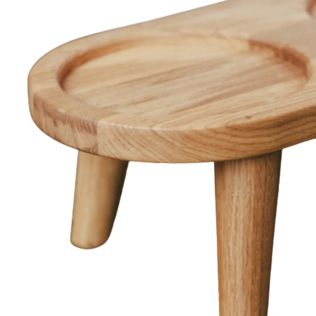 Βάση Μπολ Κατοικιδίου Ava | Από Δρυ με Ανυψωμένο Σχεδιασμό Phos & Gaia