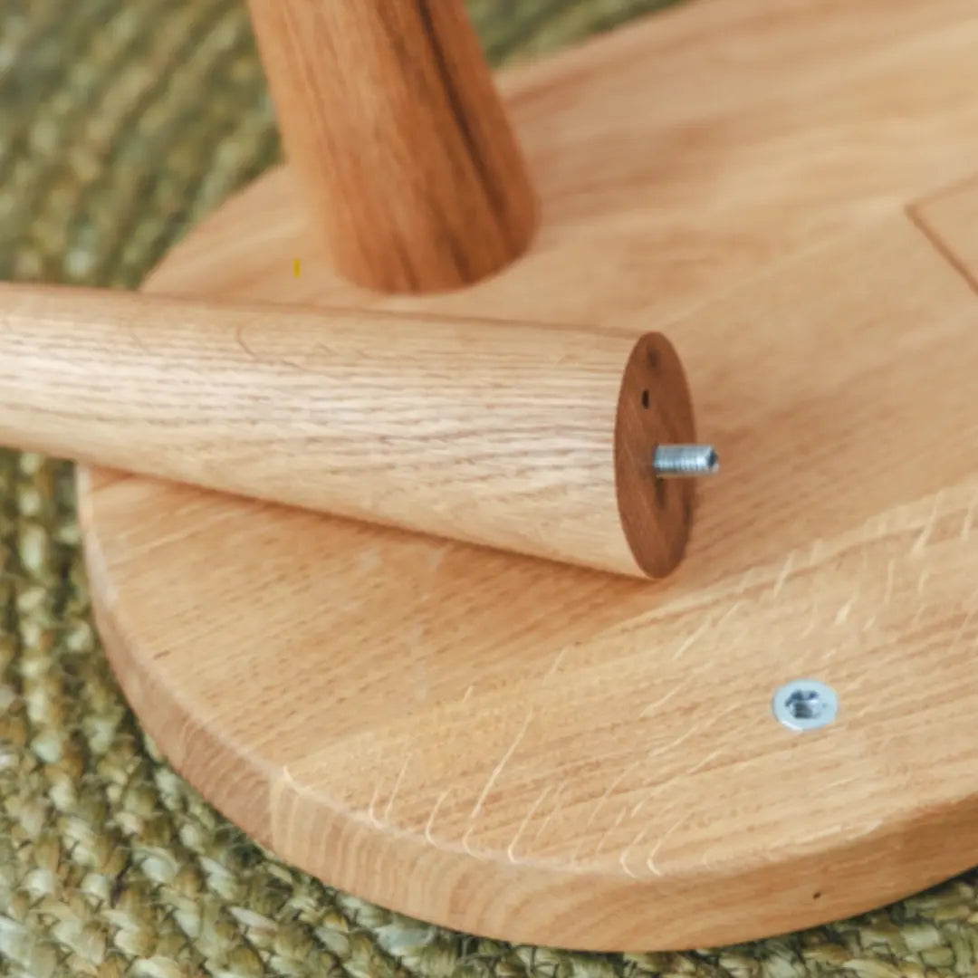 Βάση Μπολ Κατοικιδίου Ava | Από Δρυ με Ανυψωμένο Σχεδιασμό Phos & Gaia