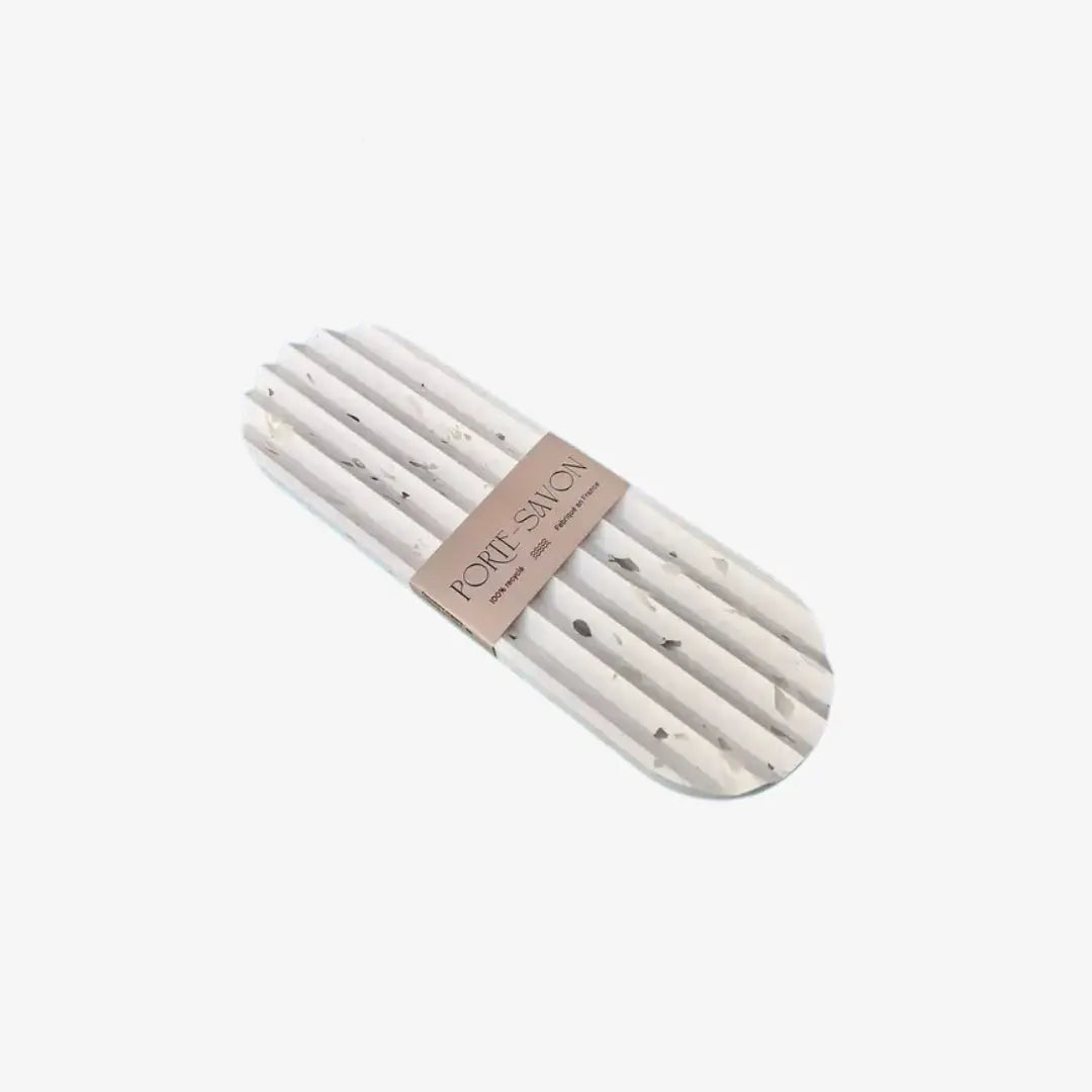 Βάση Τριών Σαπουνιών | Χειροποίητη Με Μαρμάρινη Όψη Phos & Gaia