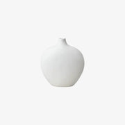 Βάζο COCOS small από stoneware με οργανική στρογγυλεμένη φόρμα