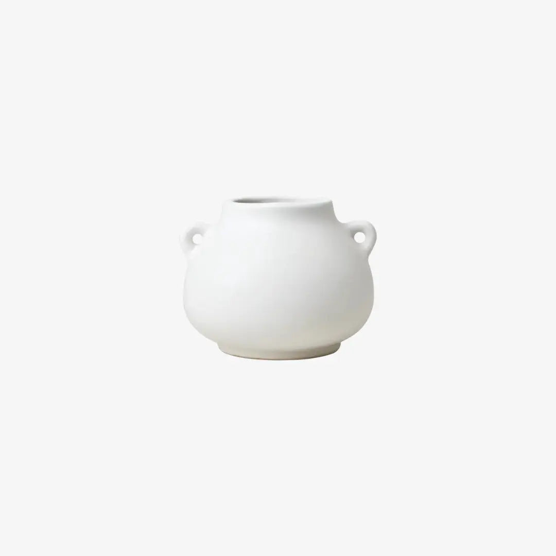  Βάζο COCOS από stoneware με διακοσμητικές λαβές