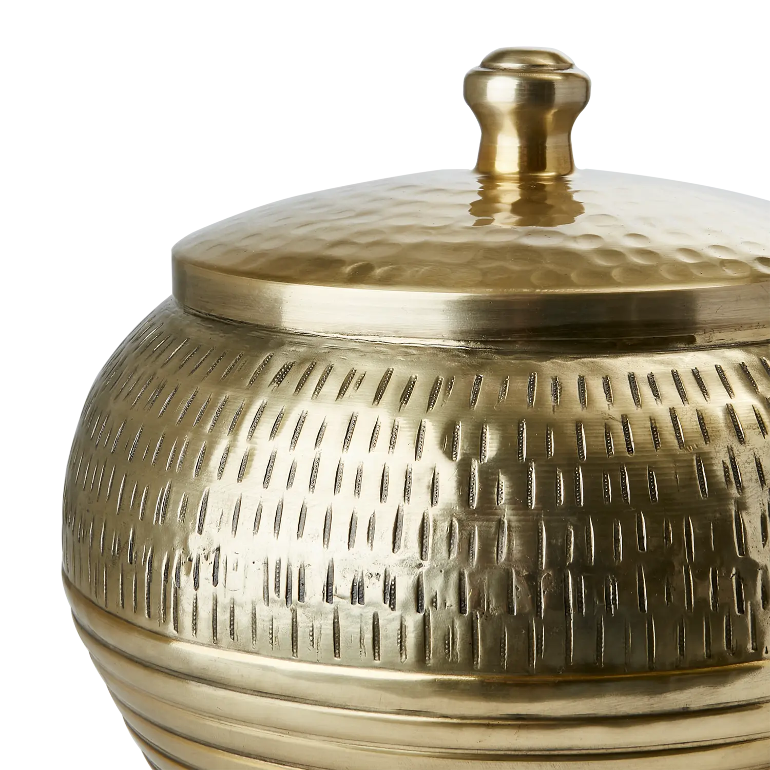 Βάζο ELDORADO | Με Καπάκι και Μεταλλική Υφή Phos & Gaia