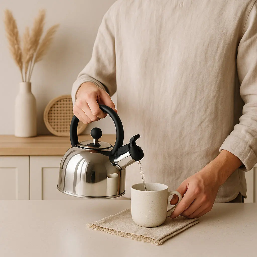 Βραστήρας SAM | Απο Ανοξείδωτο Ατσάλι με Εργονομική Λαβή Phos & Gaia