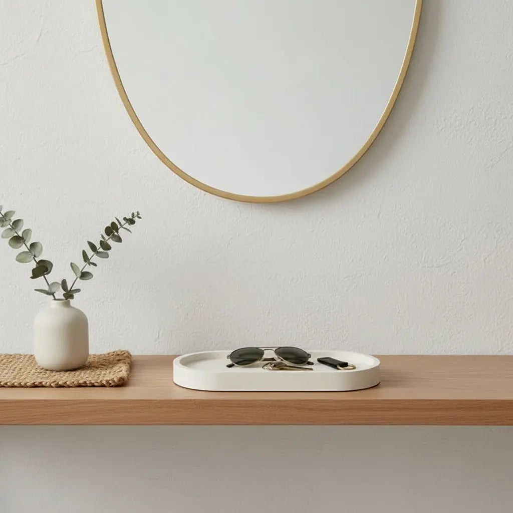 Χειροποίητος Δίσκος Διακόσμησης | Με Φυσική Υφή Phos & Gaia