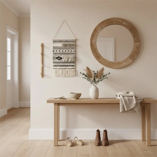 Υφαντό Διακοσμητικό Τοίχου Minna | Από Μαλλί & Βαμβάκι Phos & Gaia