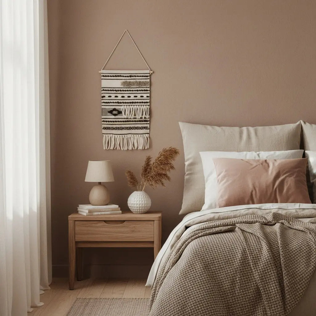 Υφαντό Διακοσμητικό Τοίχου Minna | Από Μαλλί & Βαμβάκι Phos & Gaia